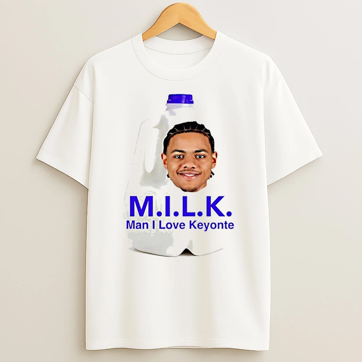 Keyonte George Utah Jazz Player M I L K Man I Love Keyonte T Shirt