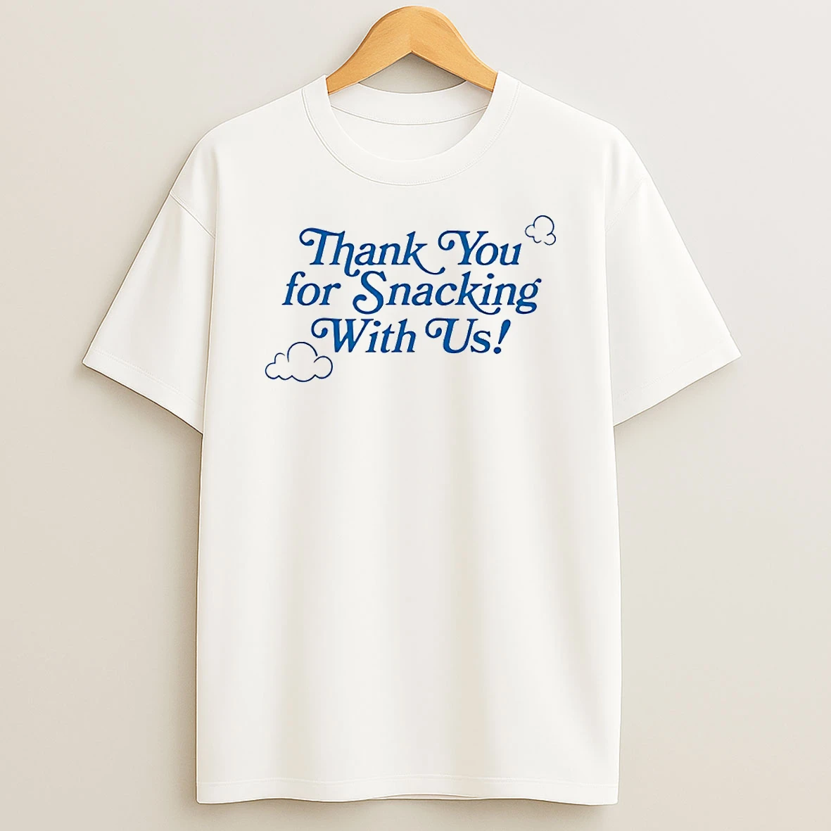 Khloe Kardashian Thank You For Snacking With Us Circle T Shirt