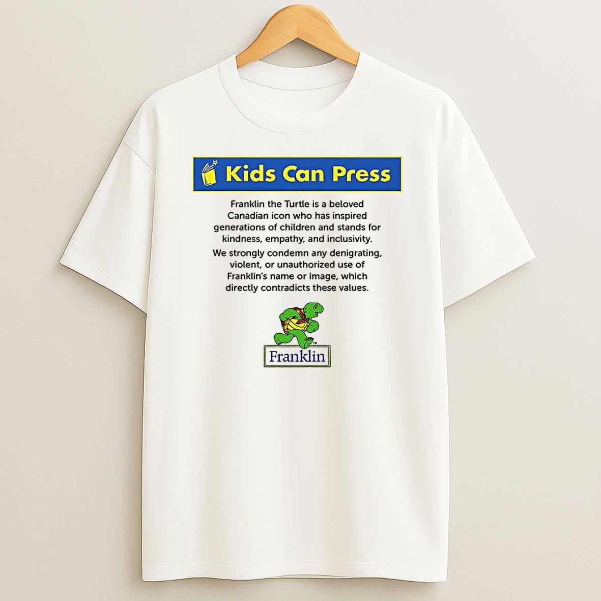 Kids Can Press Turtle Franklin T Shirt