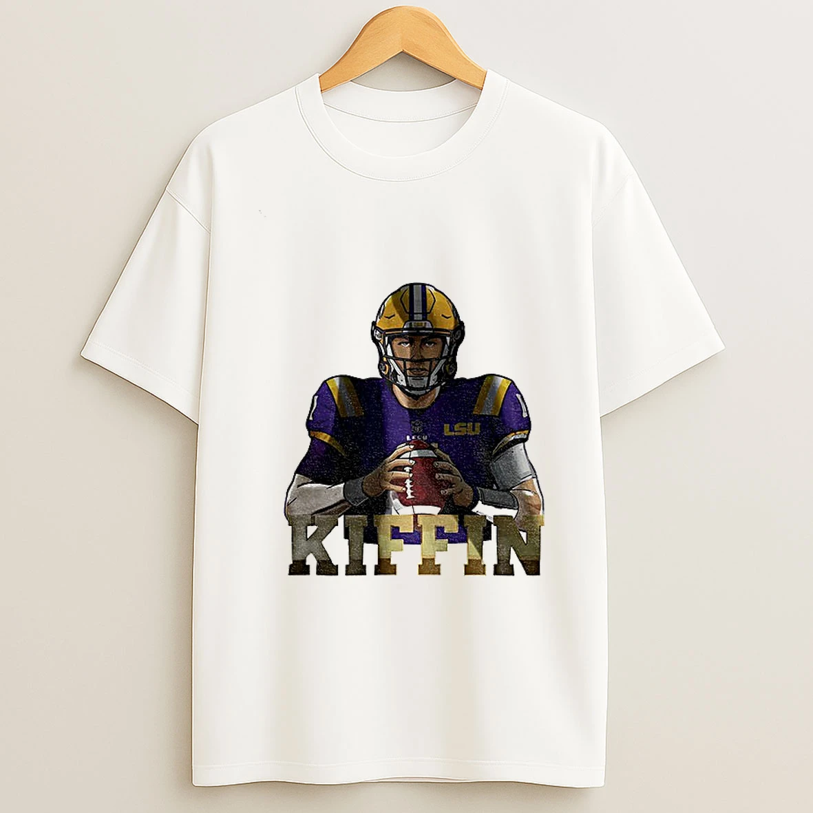 Kiffin Lane Kiffin Ncaa Lsu Football Captain T Shirt
