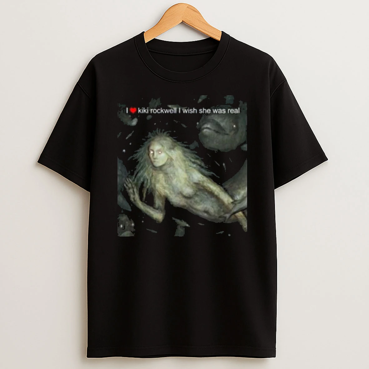 Kiki Rockwell X Colete Martin I Heart Kiki Rockwell I Wish She Was Real T Shirt