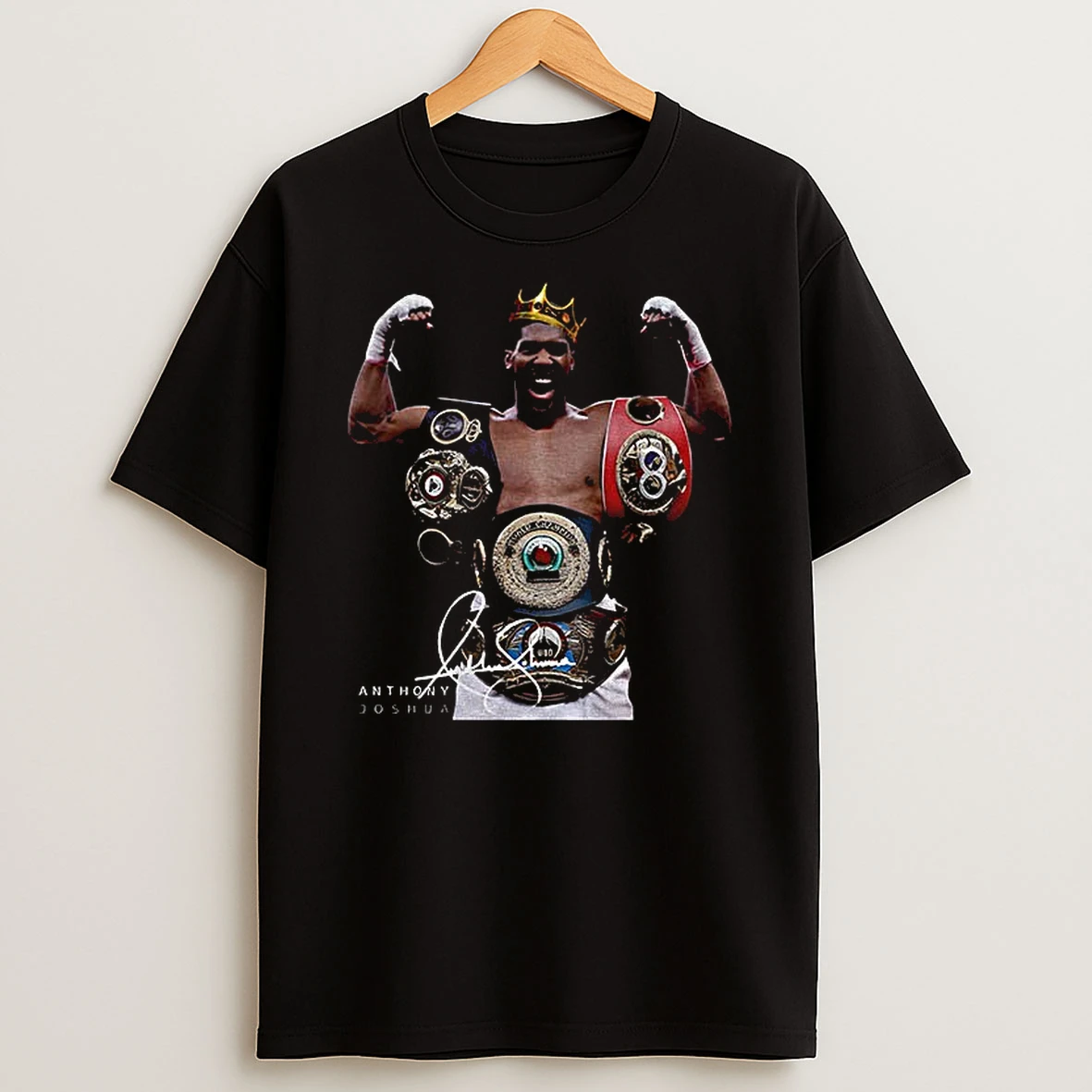 King Anthony Joshua Signature Vintage T Shirt
