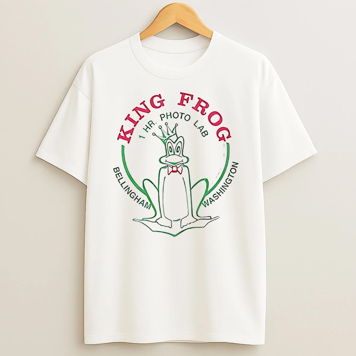 King Frog Bellingham Washington T Shirt