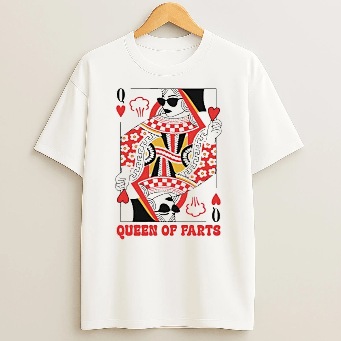King Queen Of Farts T Shirt
