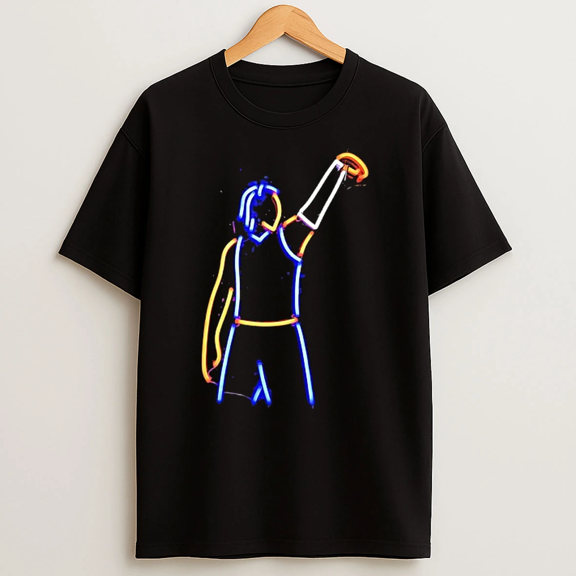 King Of New York Jalen Brunson Neon T Shirt