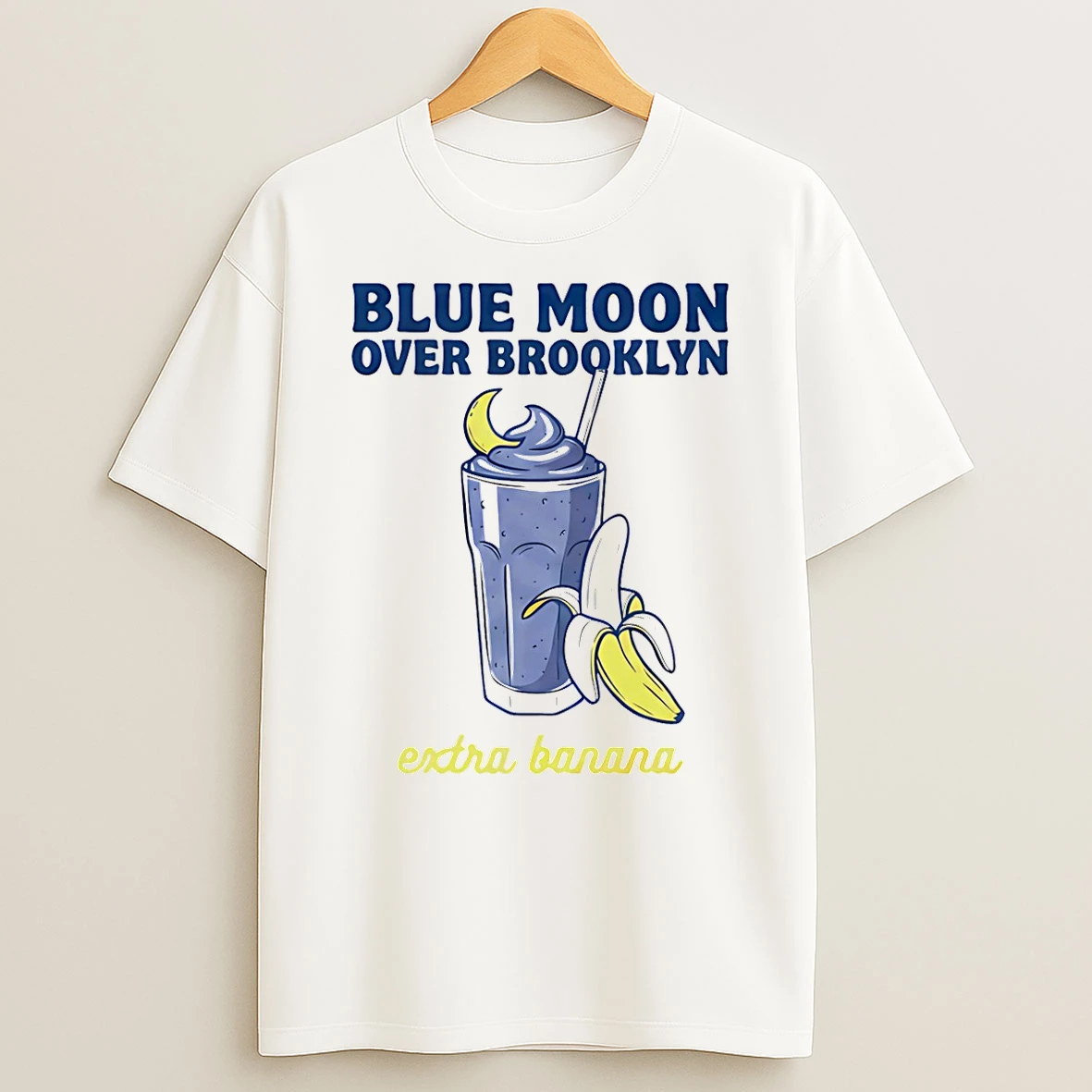 Kip And Scott Blue Moon Over Brooklyn T Shirt