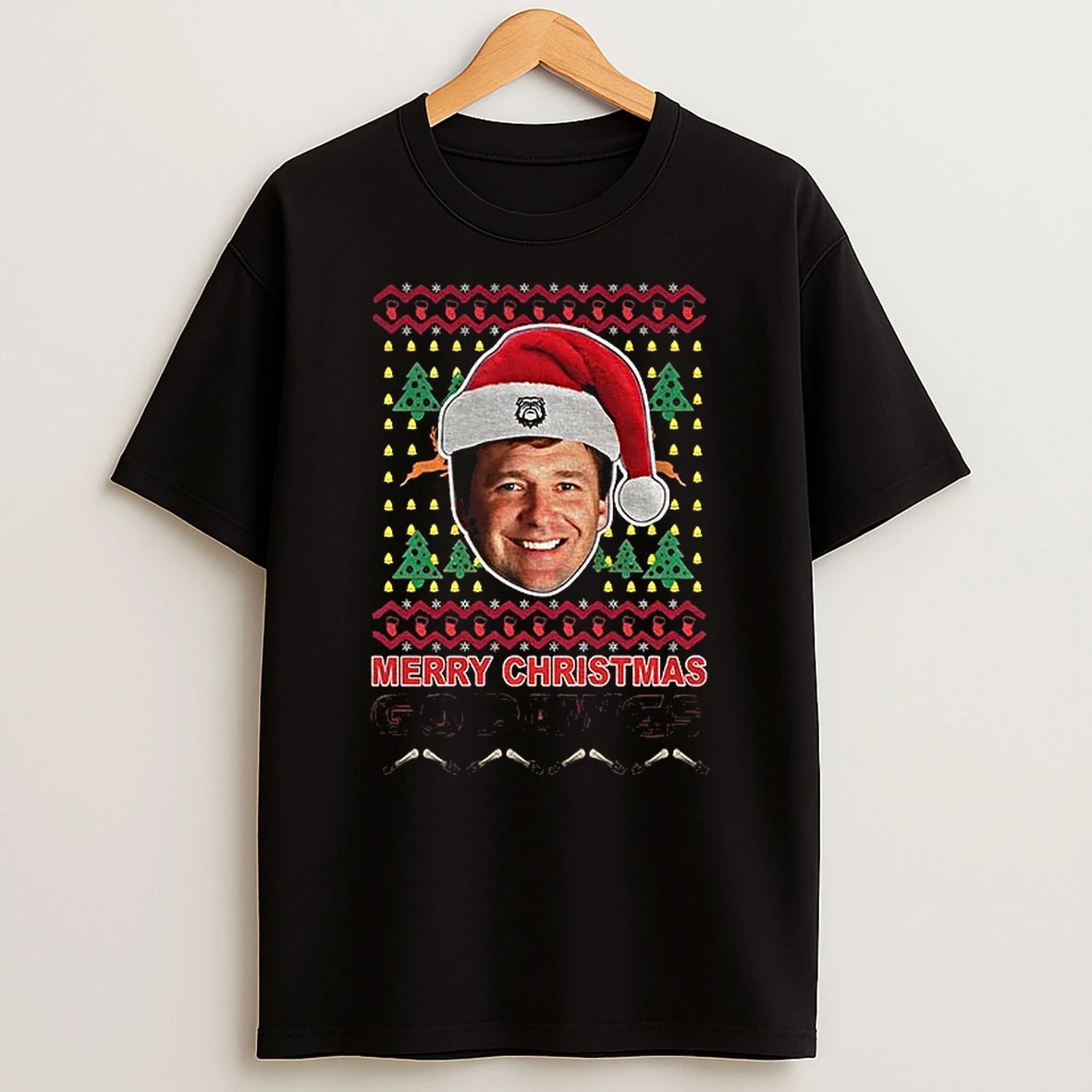 Kirby Christmas Uga Football Merry Christmas Go Dawgs T Shirt