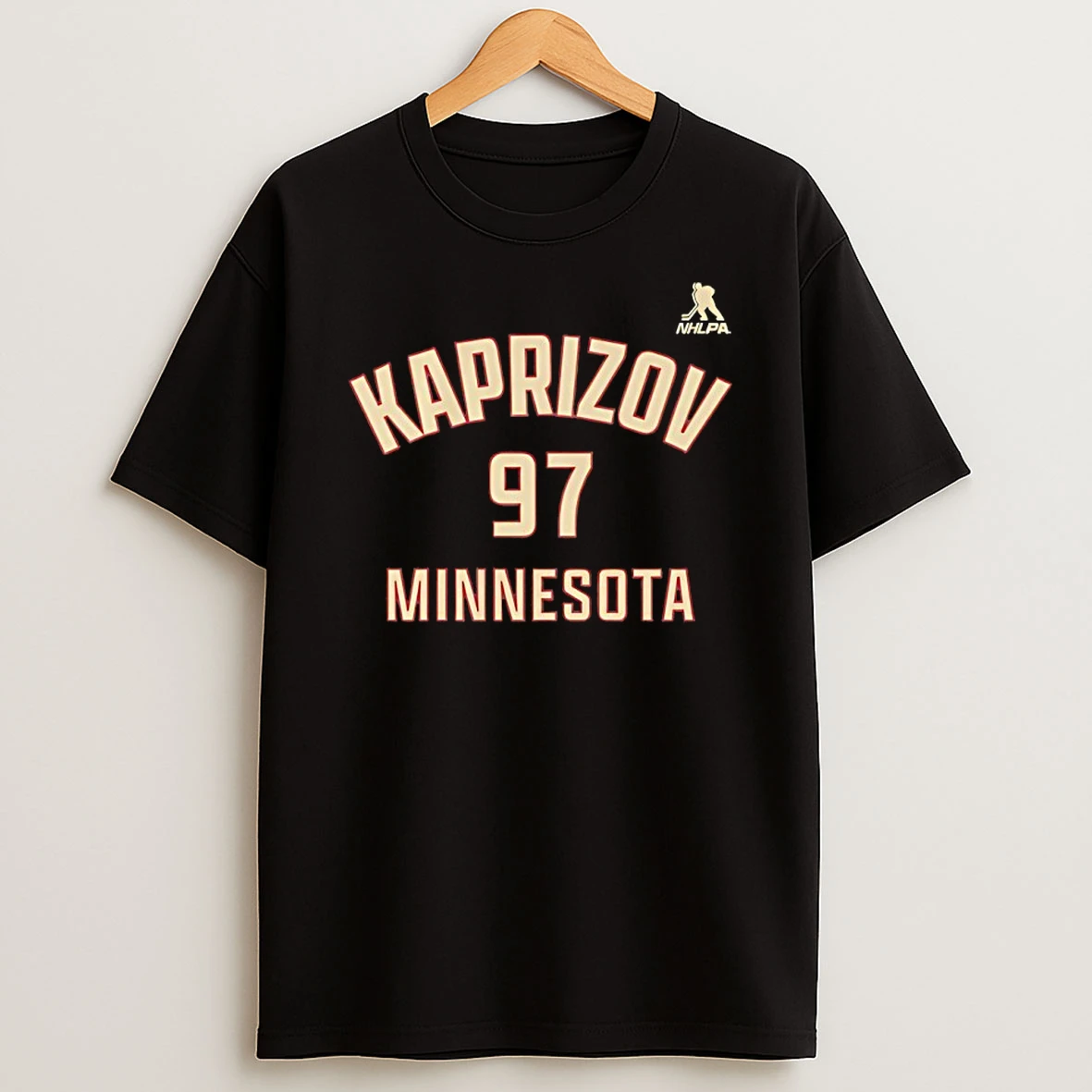 Kirill Kaprizov 97 Minnesota Wild Nhl Player Number And Name T Shirt