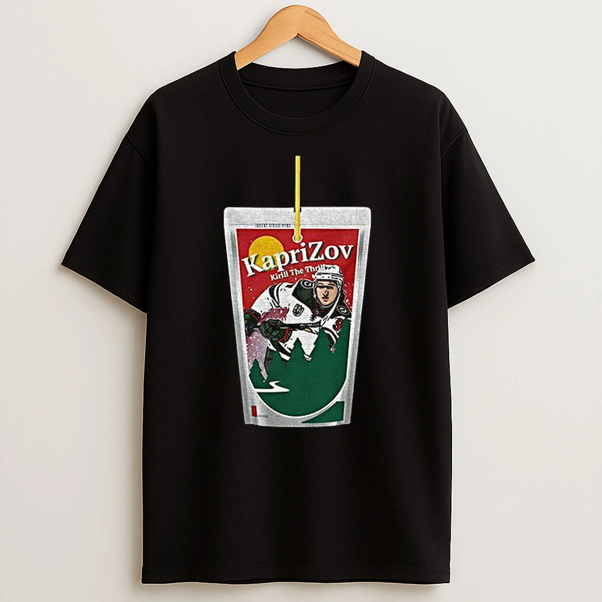 Kirill Kaprizov Kirill The Thrill Minnesota Hockey T Shirt