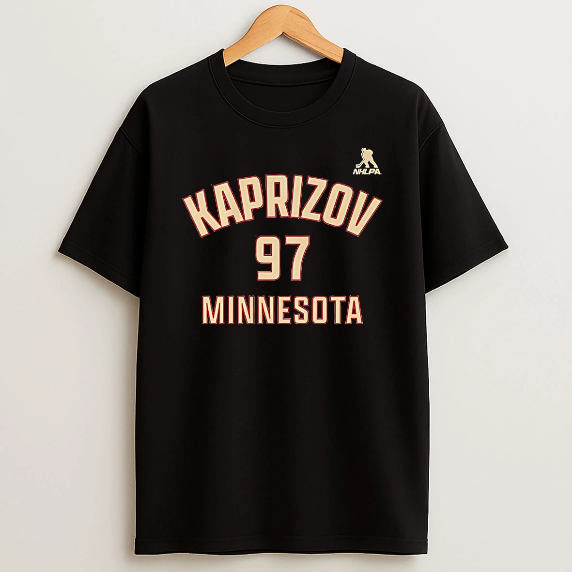 Kirill Kaprizov Name And Number Minnesota Wild T Shirt