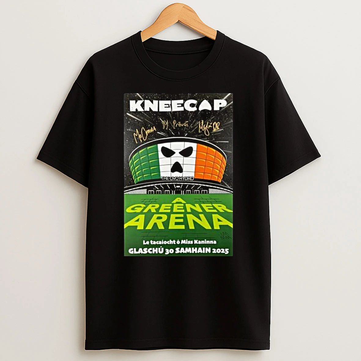 Kneecap A Greener Arena Glasgow Uk Nov 30 2025 T Shirt