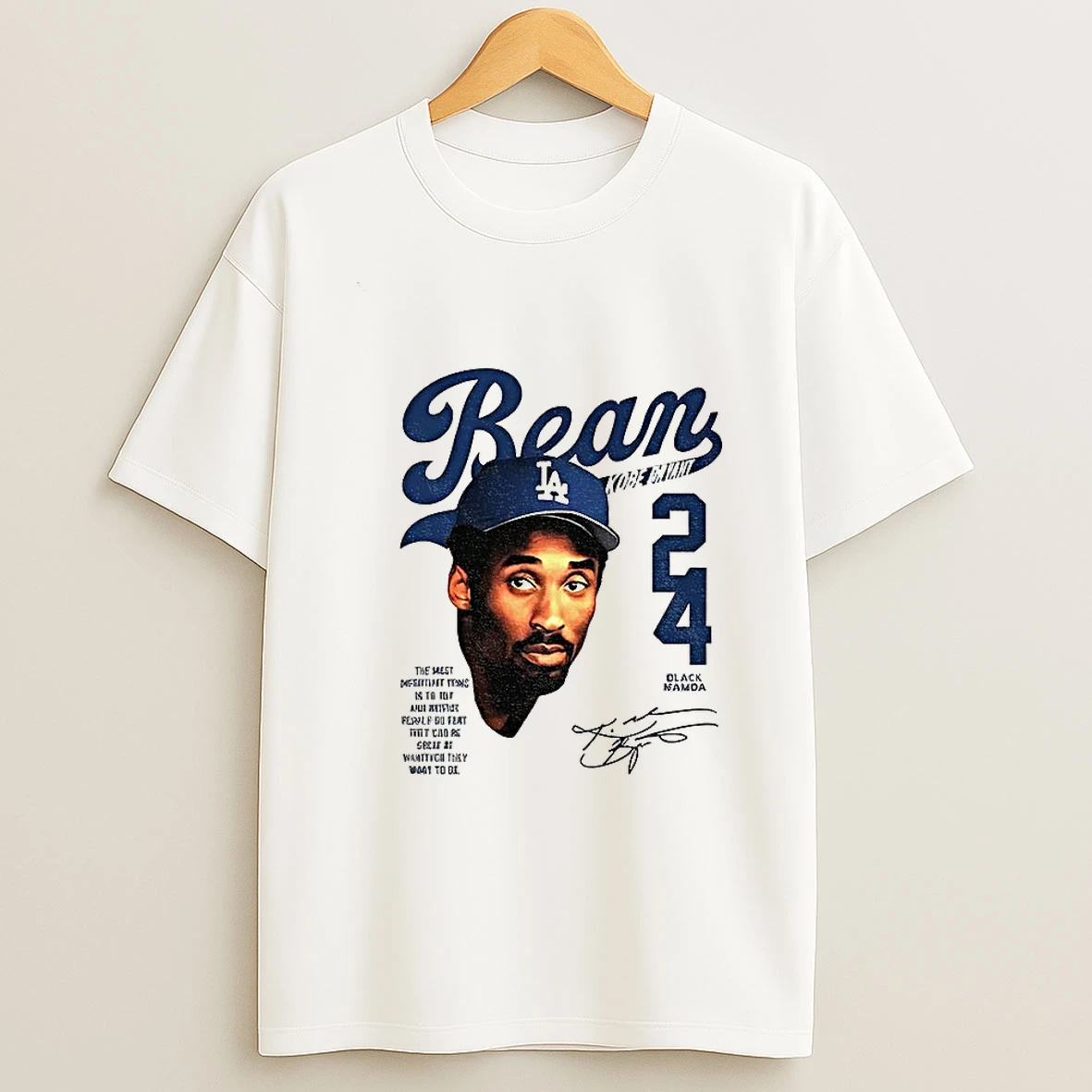 Kobe Bryant Los Angeles Dodgers World Series Back To Back Champs 2024 2025 Signature T Shirt