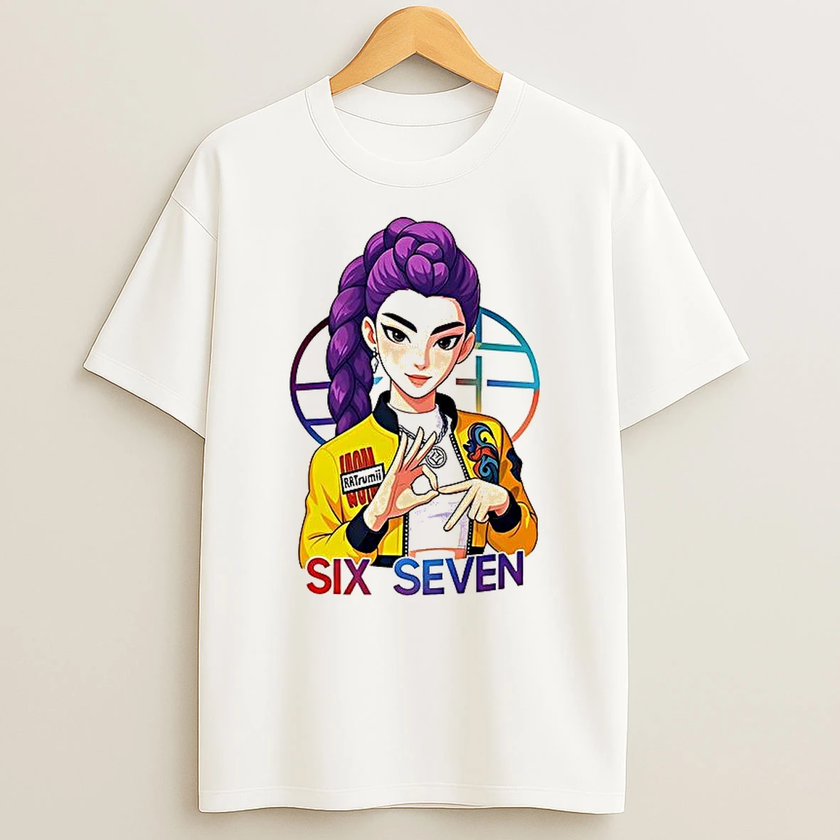 Kpop Demon Hunters Rumi Six Seven T Shirt