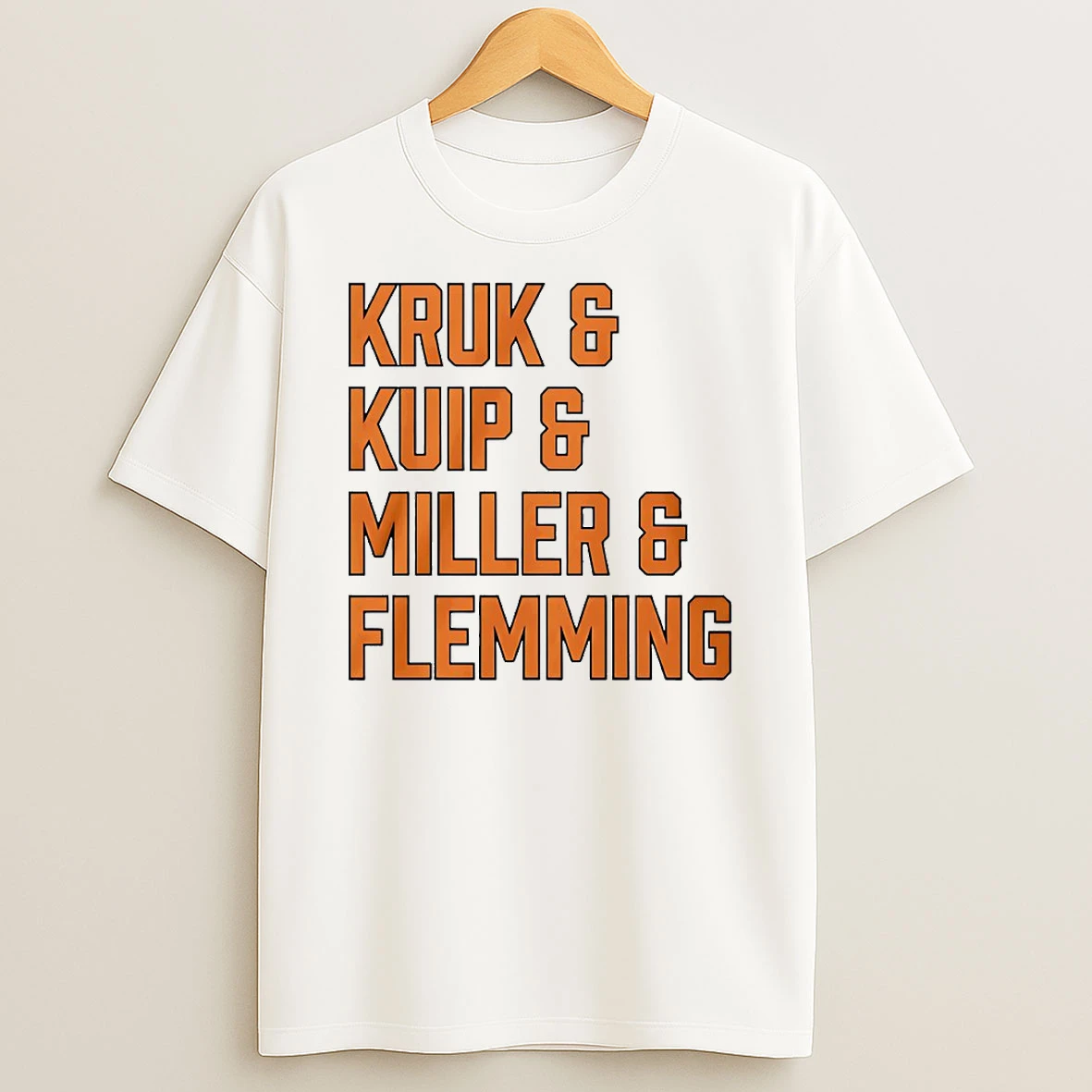 Kruk And Kuip And Miller And Flemming Circle T Shirt