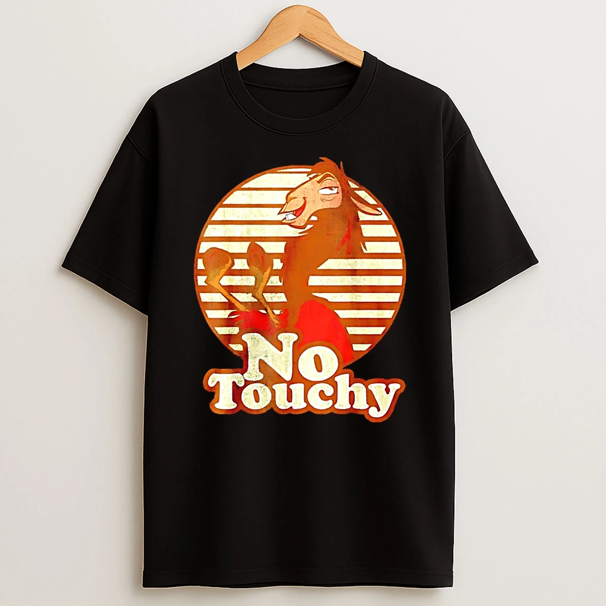 Kuzco Llama No Touchy Cartoon Vintage T Shirt