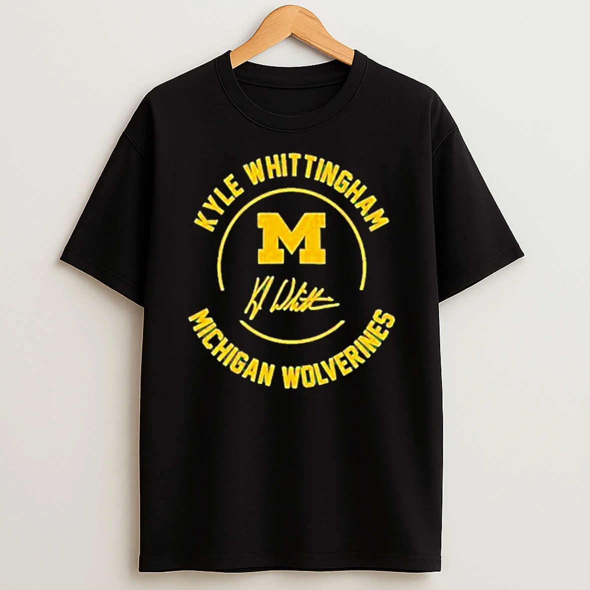 Kyle Whittingham Michigan Wolverines Signature T Shirt