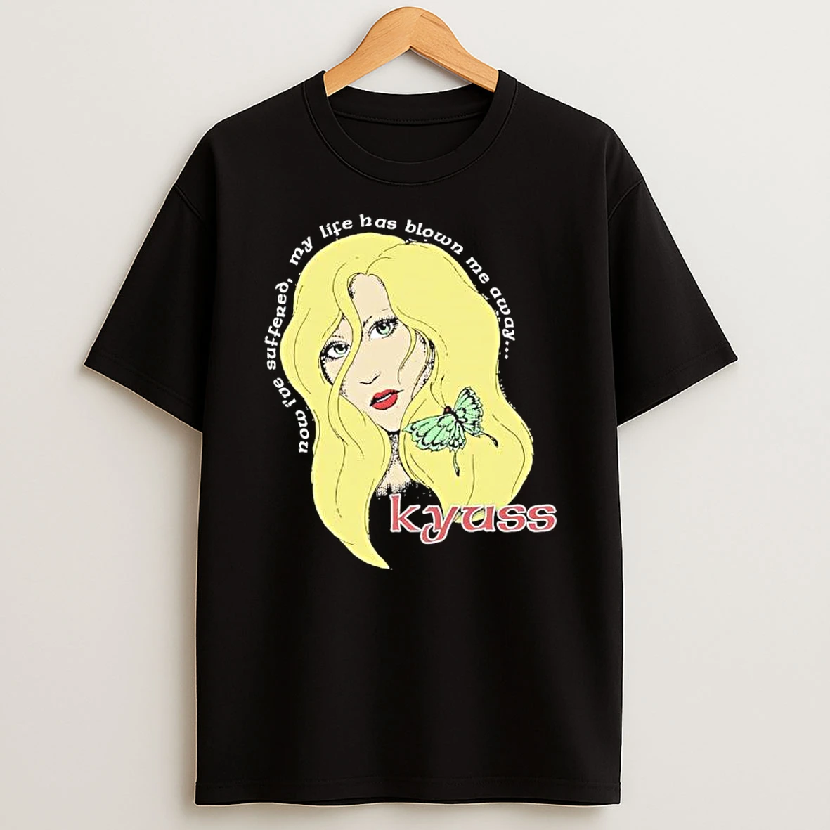 Kyuss Now Ive S Suffered My Life Has Blown Me Away Album Artwork T Shirt