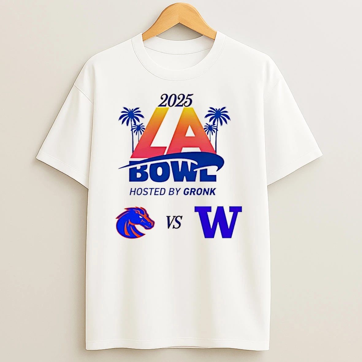 La Bowl 2025 Boise State Vs Washington T Shirt