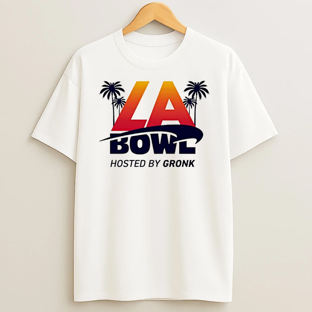 La Bowl 2025 Hosted By Gronk Logo T Shirt