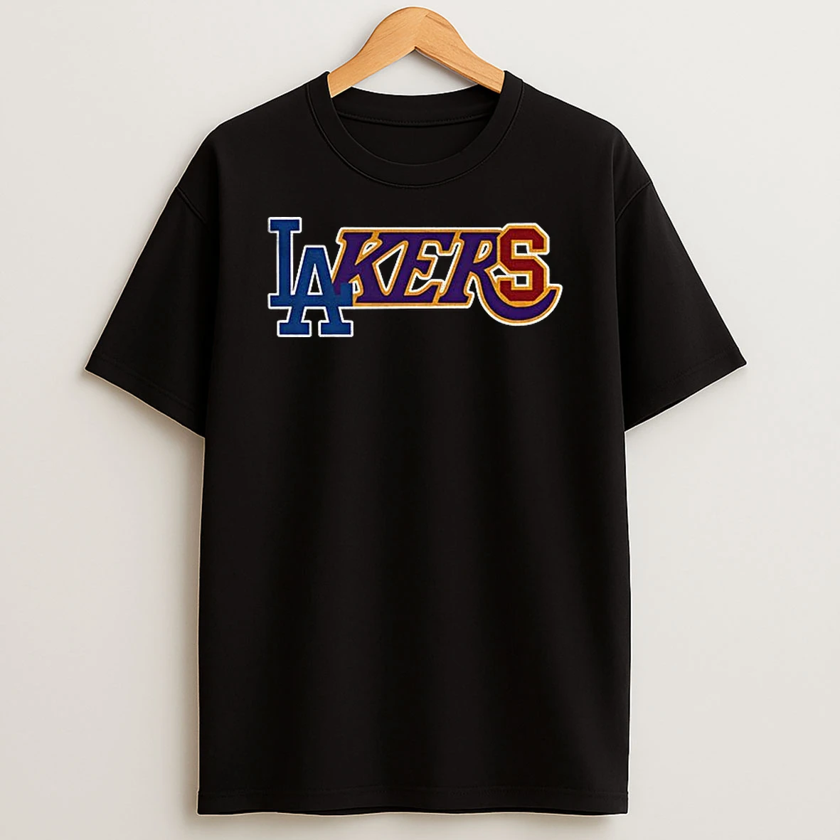 La Dodgers Lakers Usc Logo T Shirt