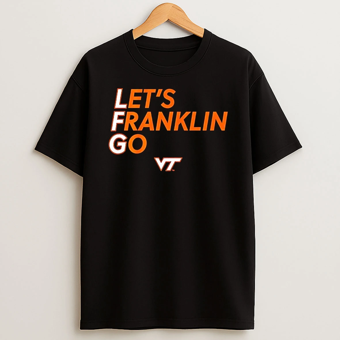 Lfg Lets James Franklin Go Virginia Tech Hokies Football T Shirt