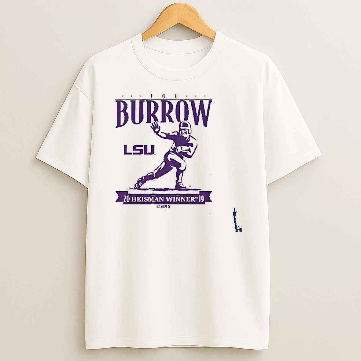 Lsu Football Joe Burrow Heisman Trophy T Shirt