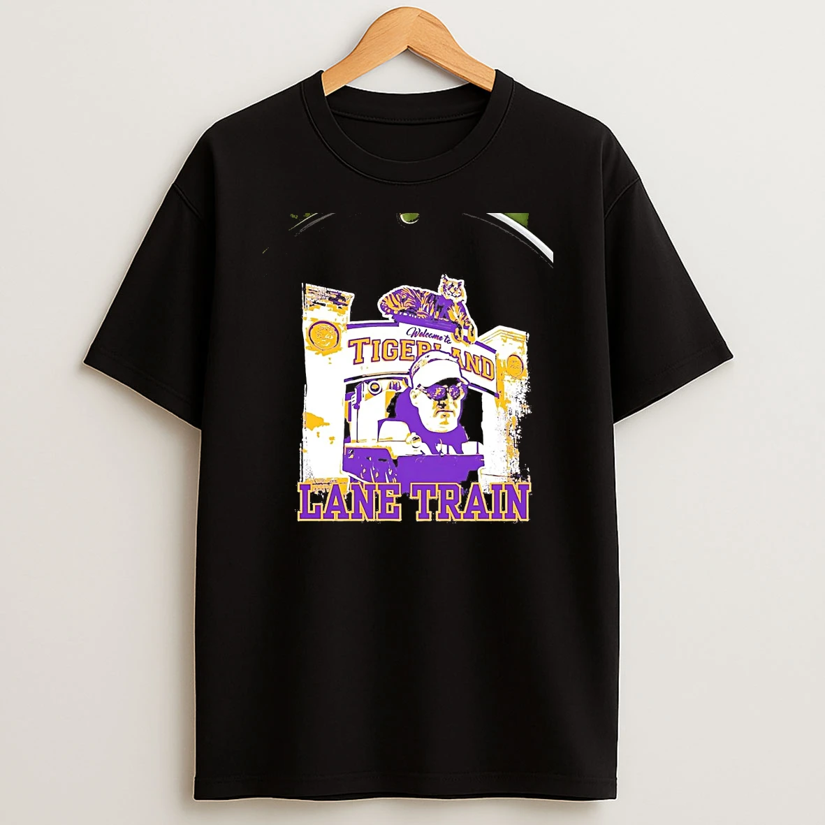 Lsu Tigers Coach Lane Train Tigerland Chriast T Shirt