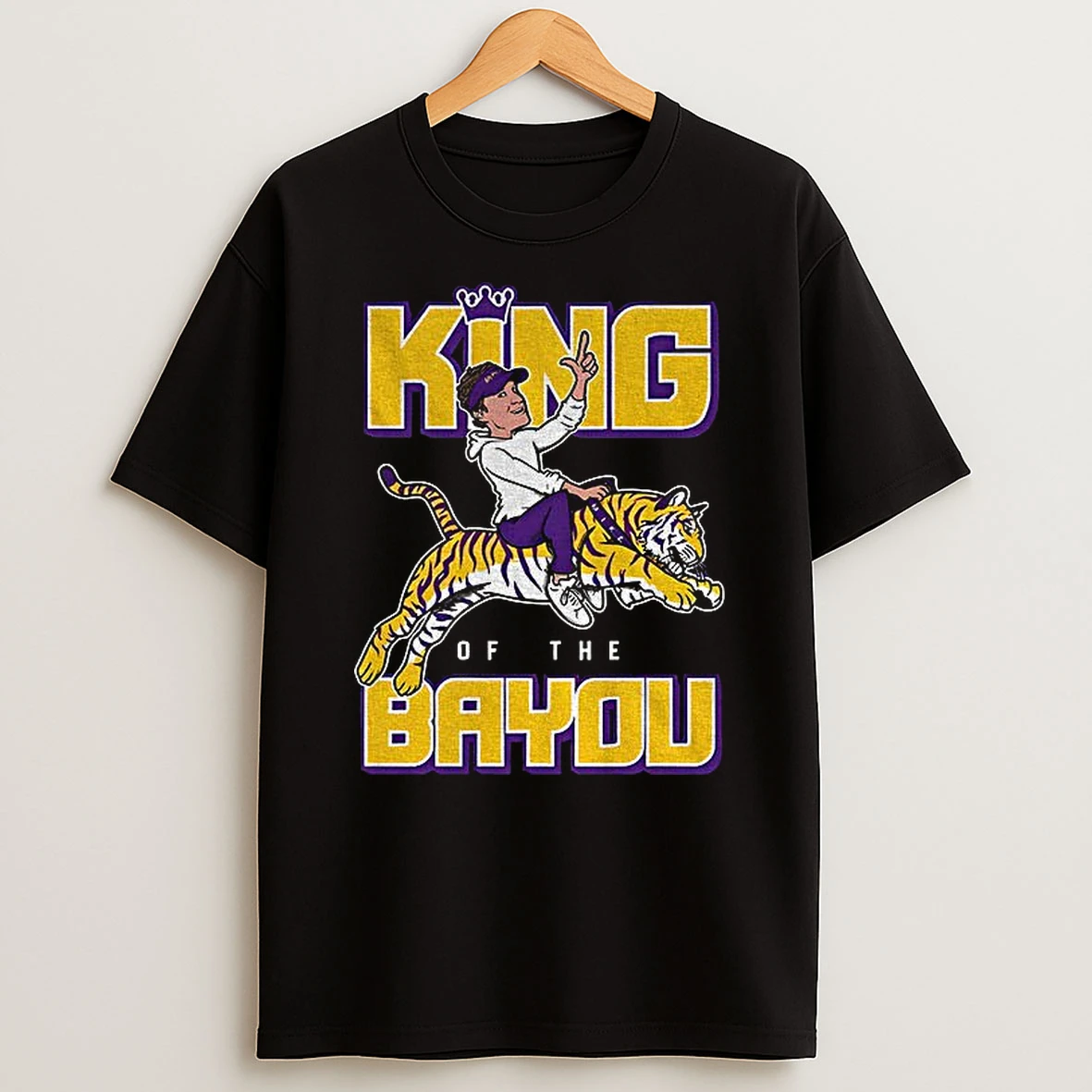 Lsu Tigers Football King Of The Bayou Nfl 2025 T Shirt