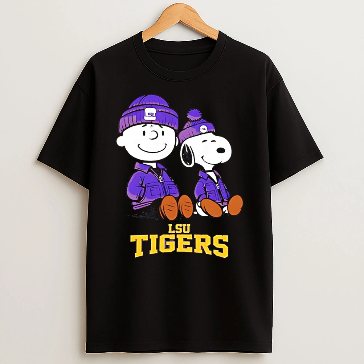 Lsu Tigers X Snoopy And Charlie Brown T Shirt