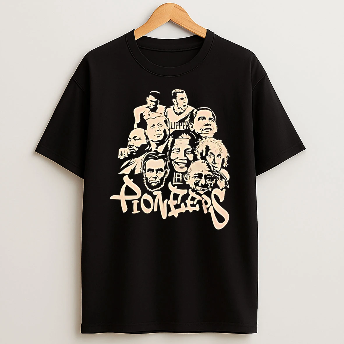 La The Pioneers Mlk Ali Lincoln Mandela Obama T Shirt