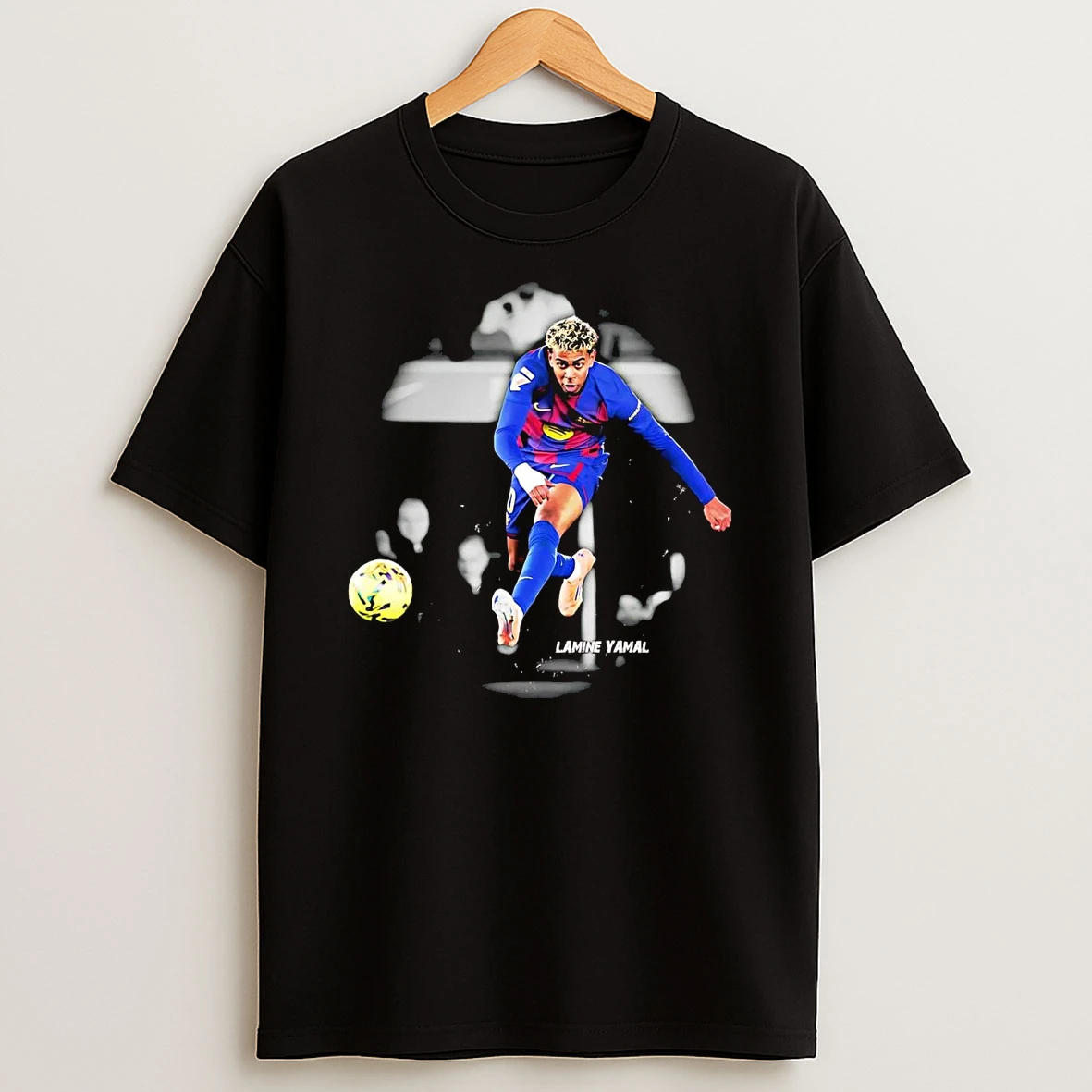 Lamine Yamal Left Foot Score Goals T Shirt