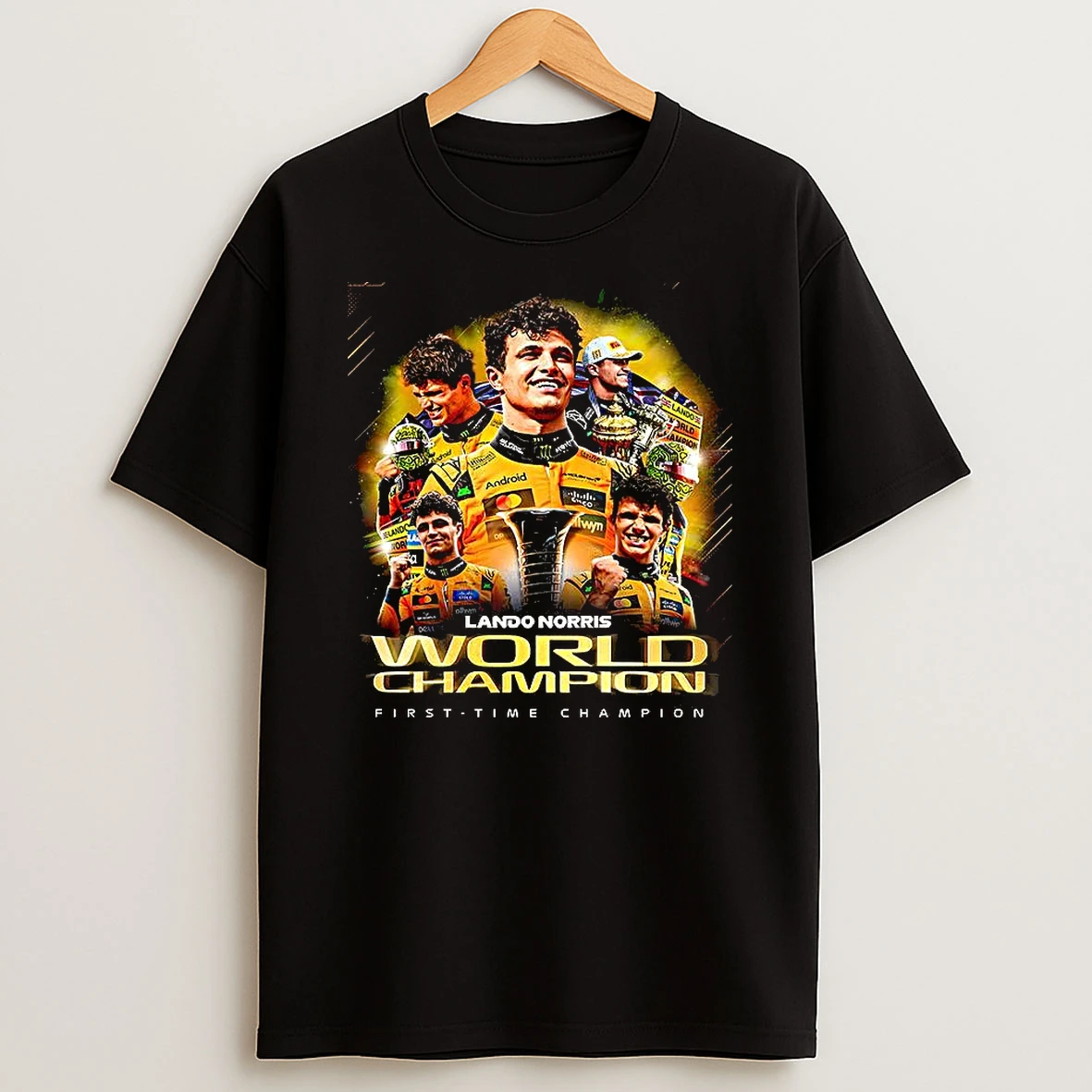 Lando Norris 2025 Formula 1 World Championship T Shirt