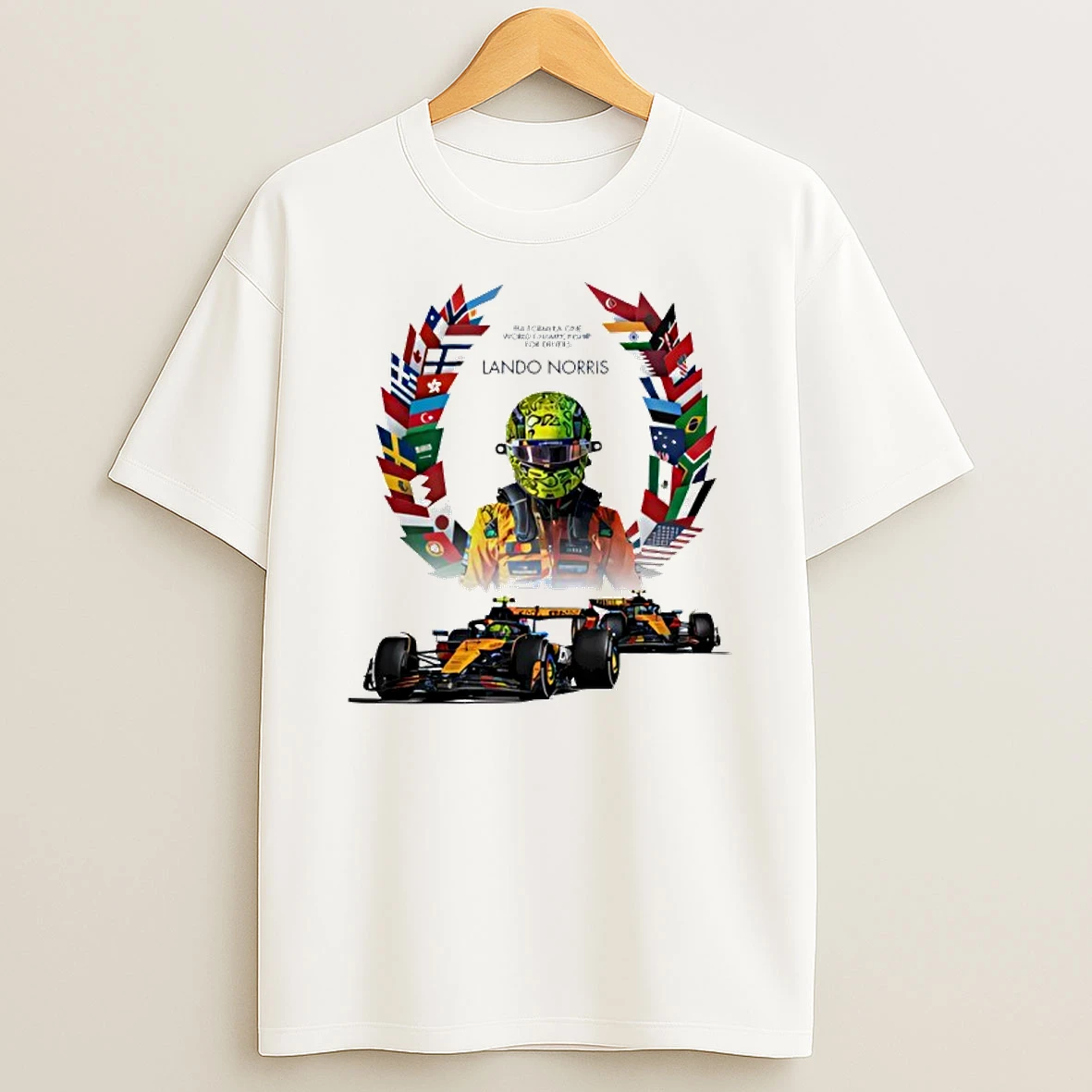 Lando Norris F1 Champion 2025 T Shirt