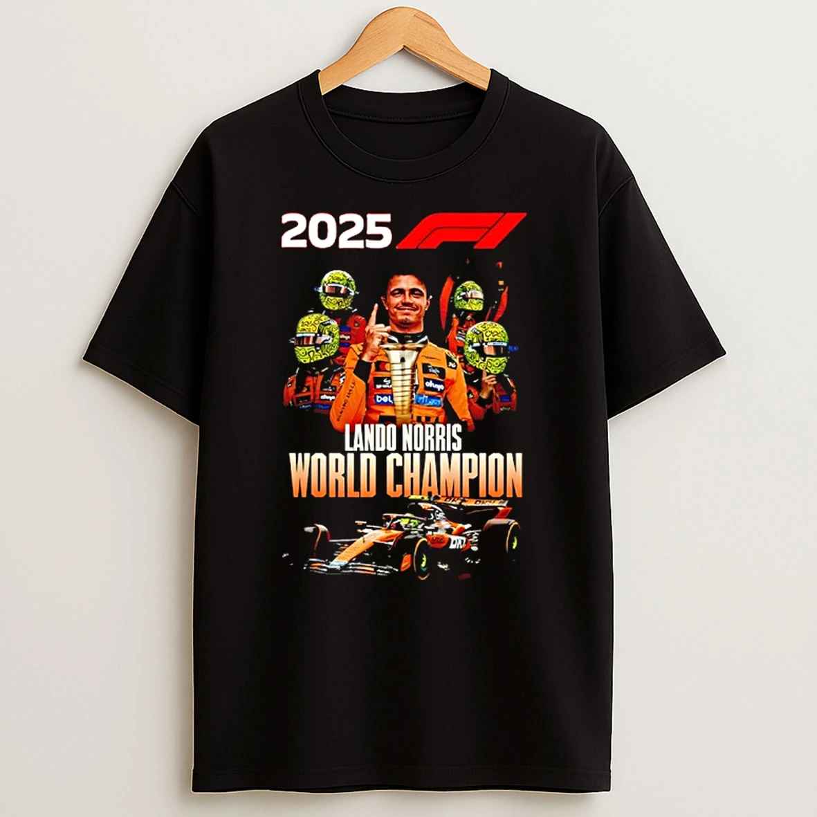Lando Norris World Champion 2025 T Shirt