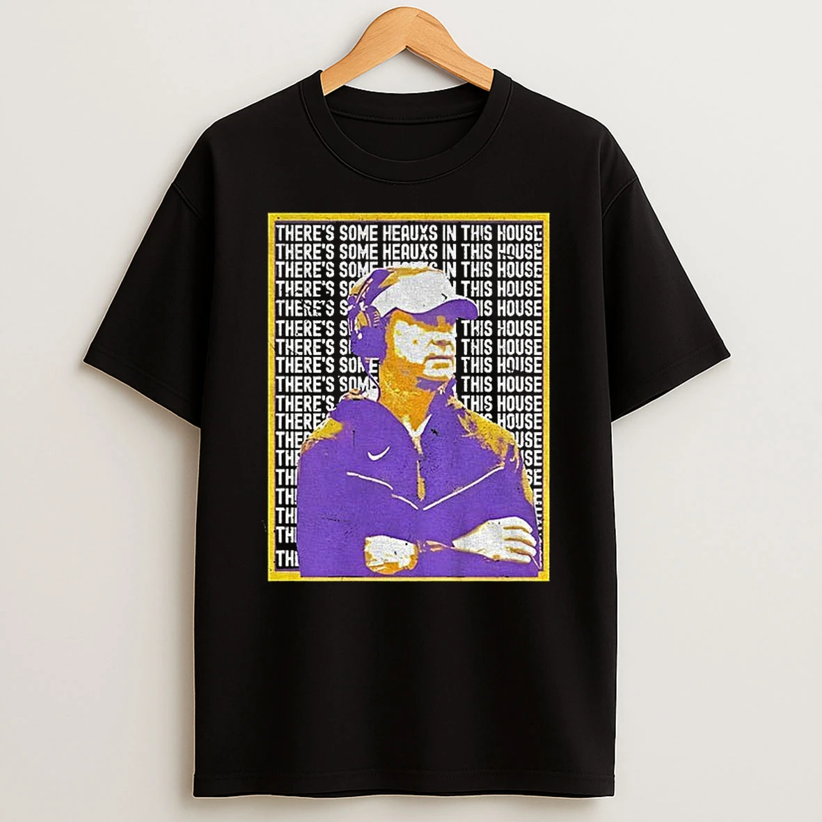 Lane Kiffin Hoe Hope Style Lsu Tigers Football Theres Some Heauxs In This House T Shirt