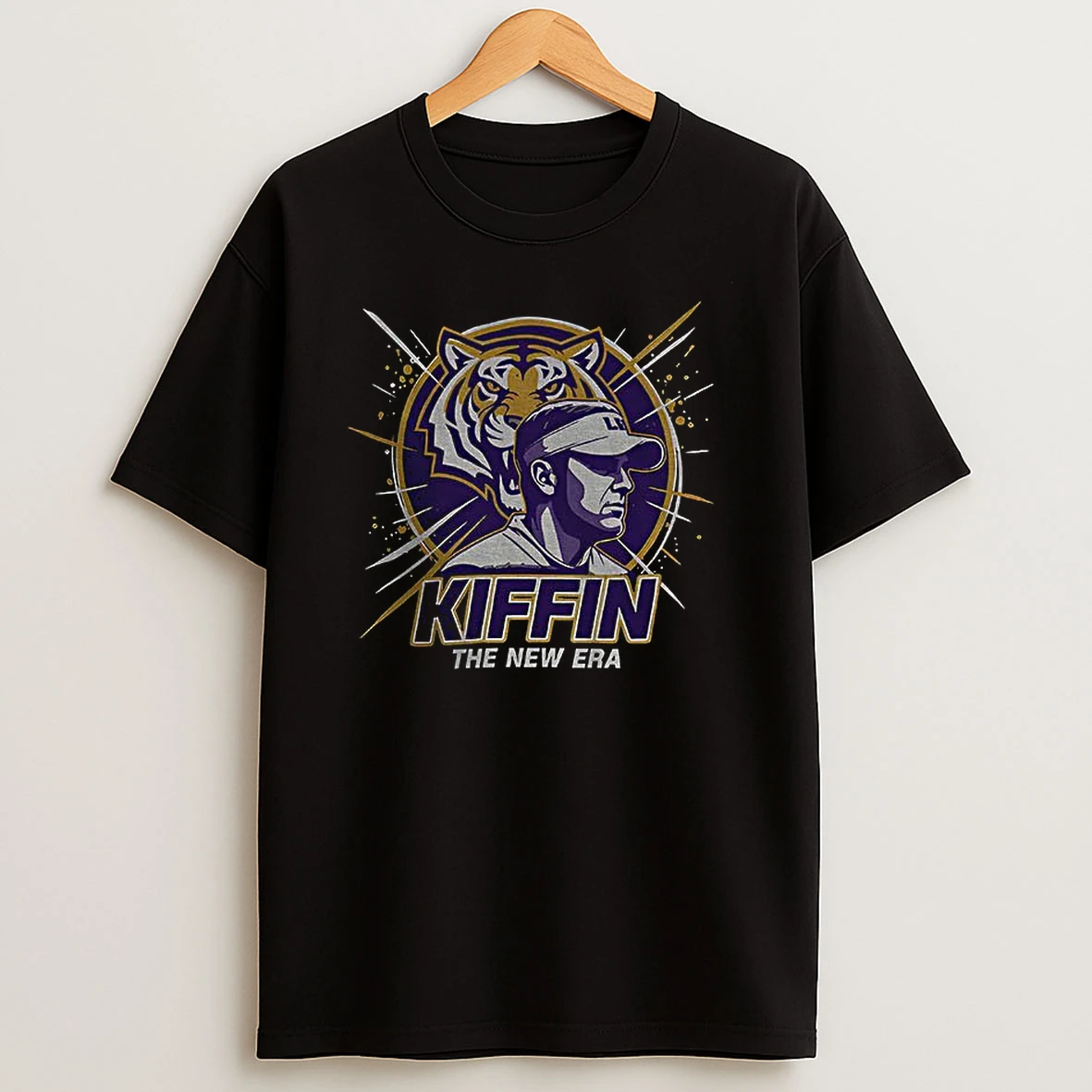 Lane Kiffin The New Era Lsu College Football Coach T Shirt