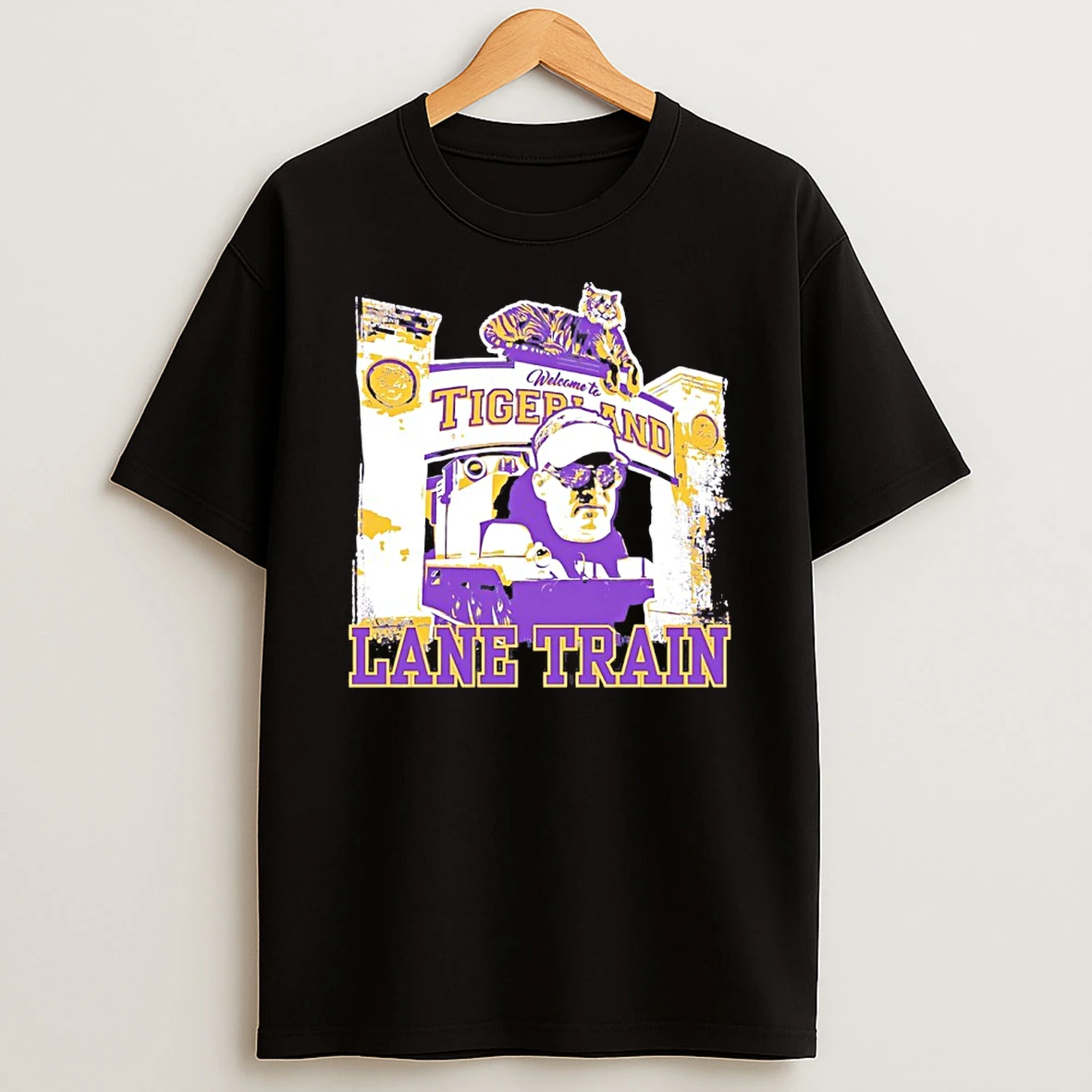 Lane Kiffin Train Welcome To Tigerland T Shirt