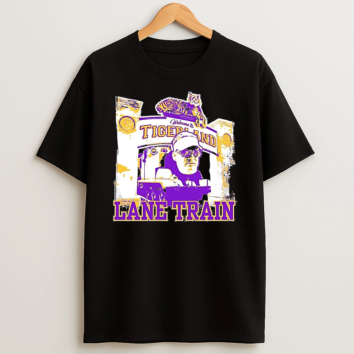 Lane Kiffin Welcome To Tigerland Lane Train T Shirt