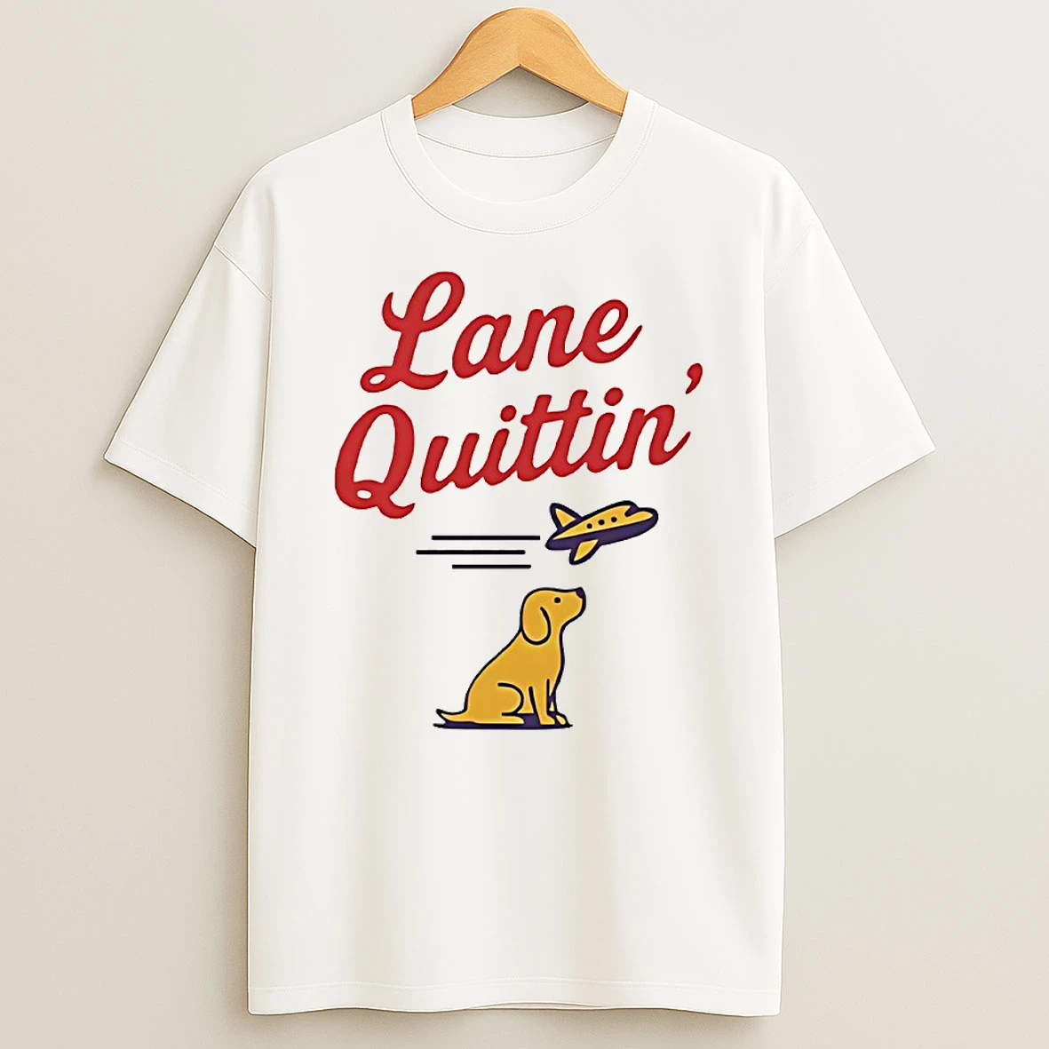 Lane Quittin Lane Kiffin Circle T Shirt