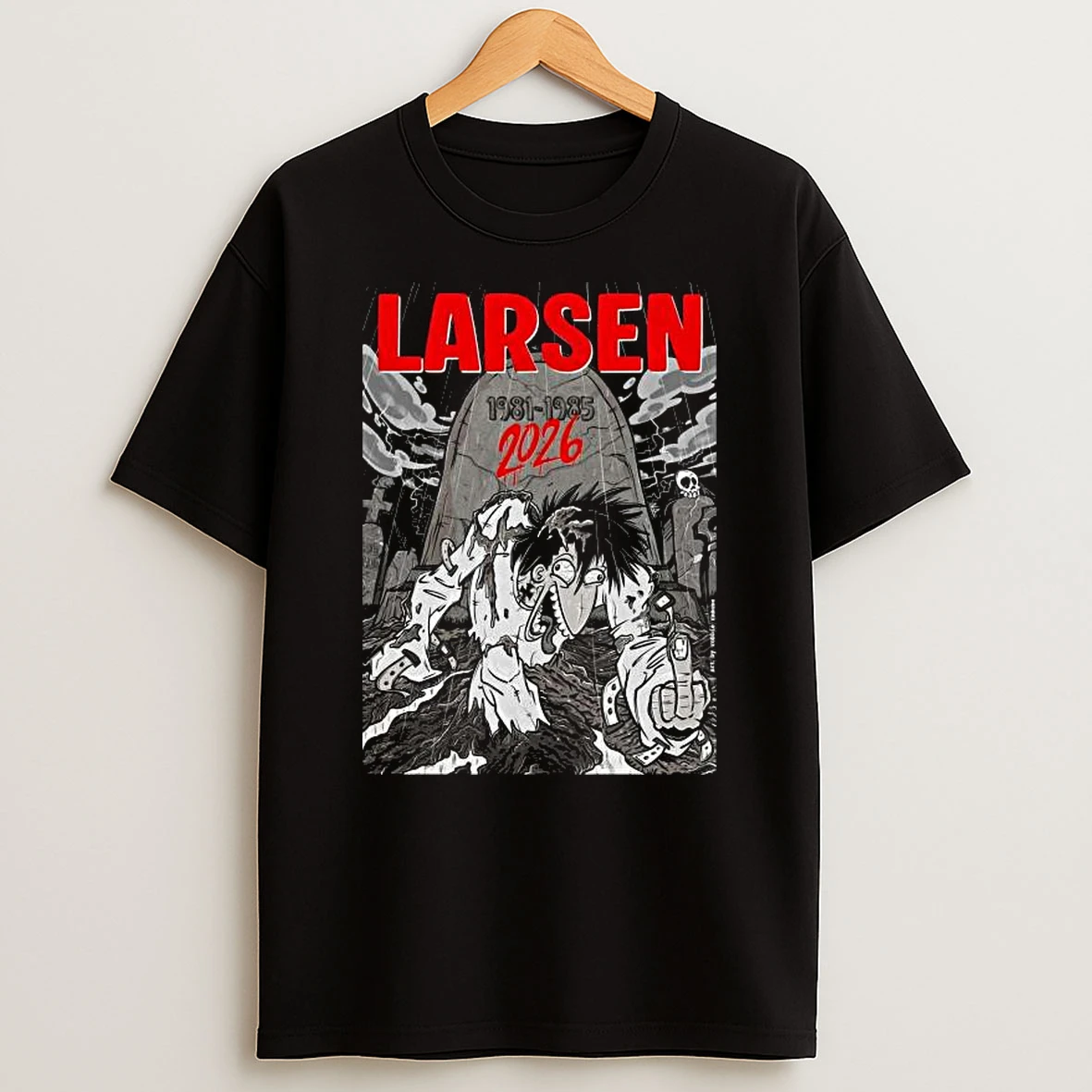Larsen 2026 Punk Rock T Shirt