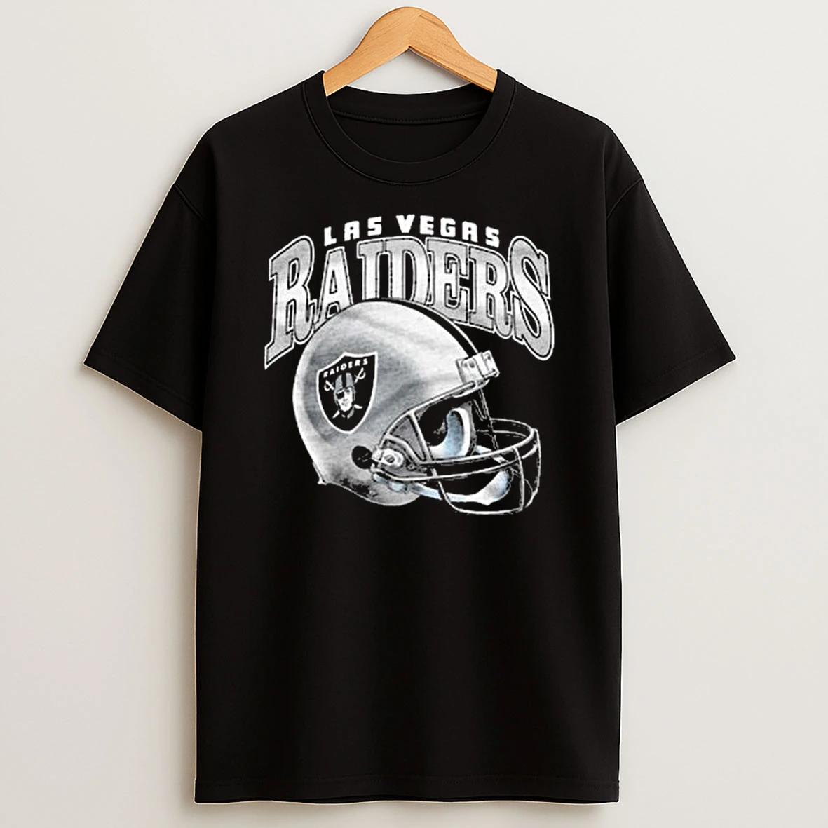 Las Vegas Raiders Gradient Helmet T Shirt