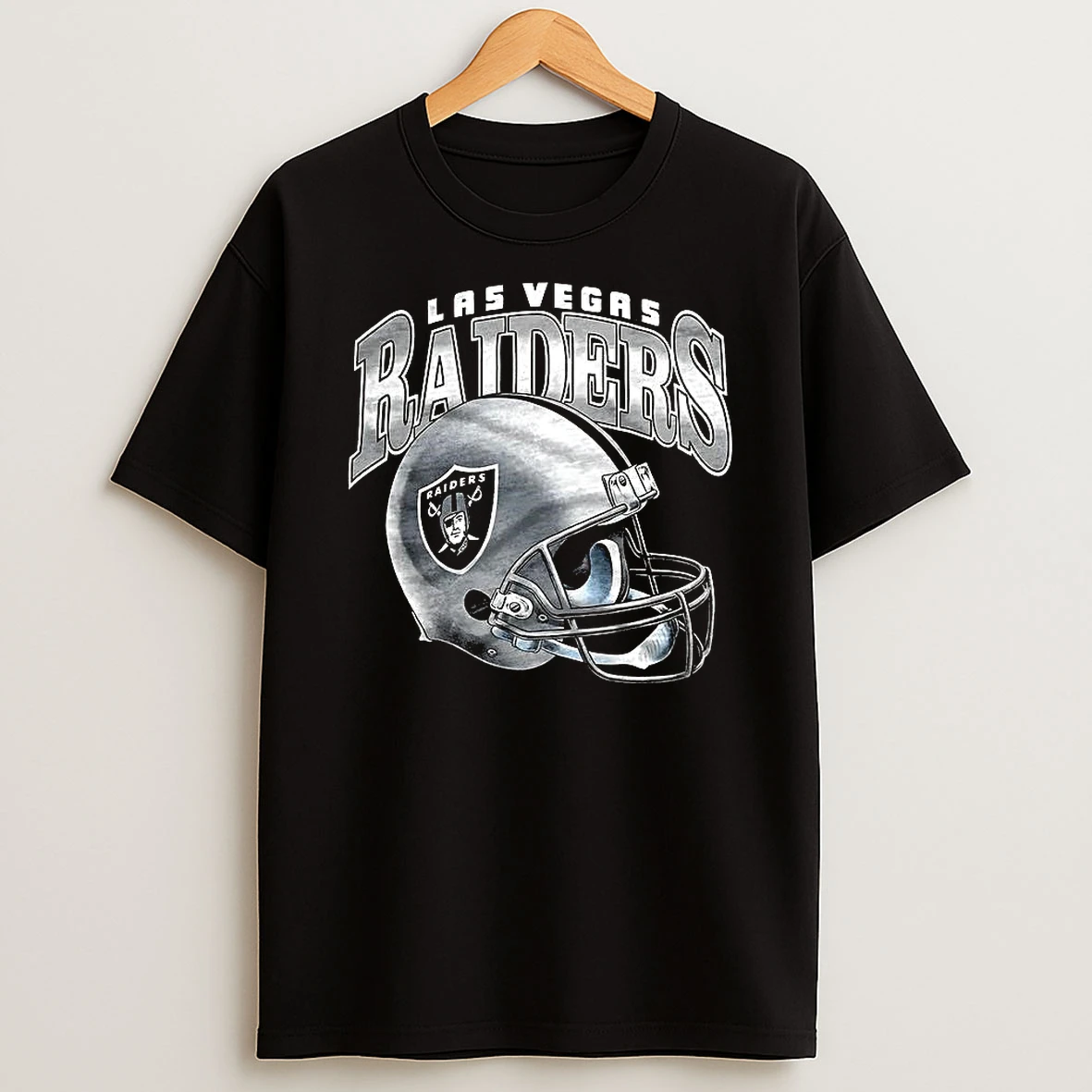Las Vegas Raiders Nfl Logo Gradient Helmet Football Lover T Shirt
