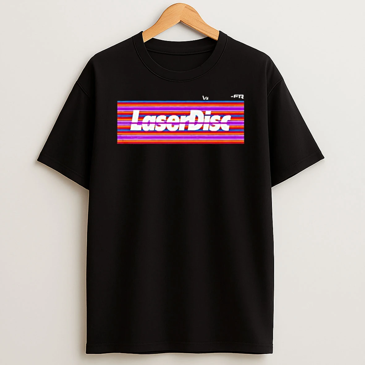 Laserdisc Colored Lines T Shirt