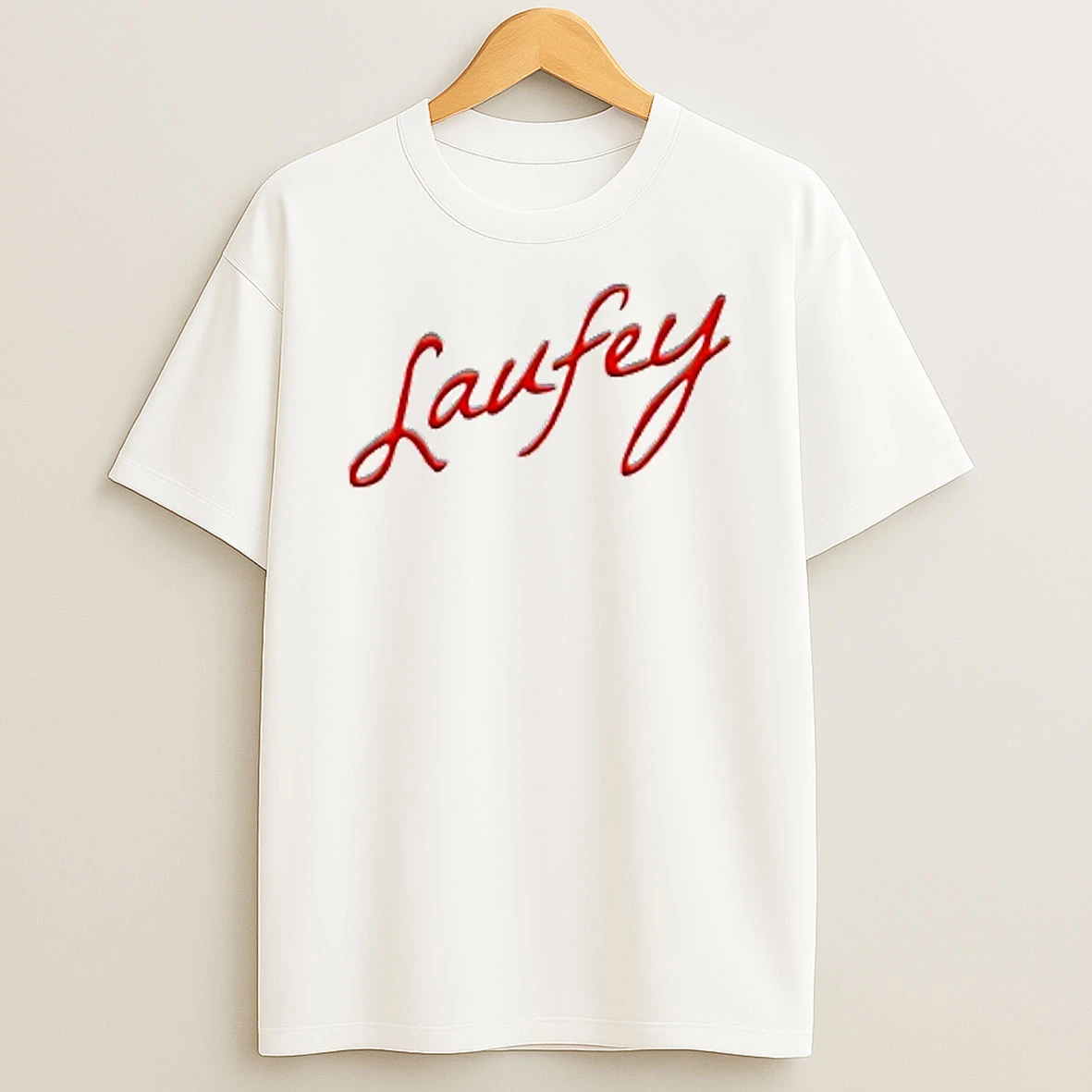 Laufey Embroidered Signature Circle T Shirt