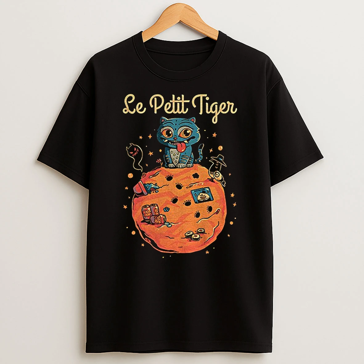 Le Petit Tiger Derpy Tiger Kpop Demon Hunters T Shirt