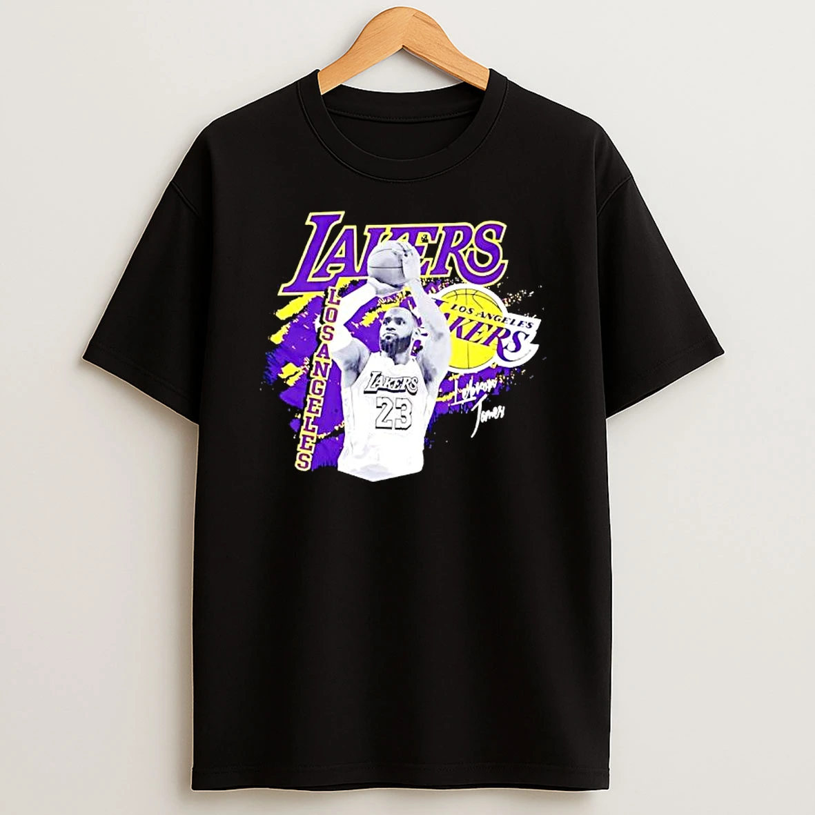 Lebron James Los Angeles Lakers Basketball Nba T Shirt