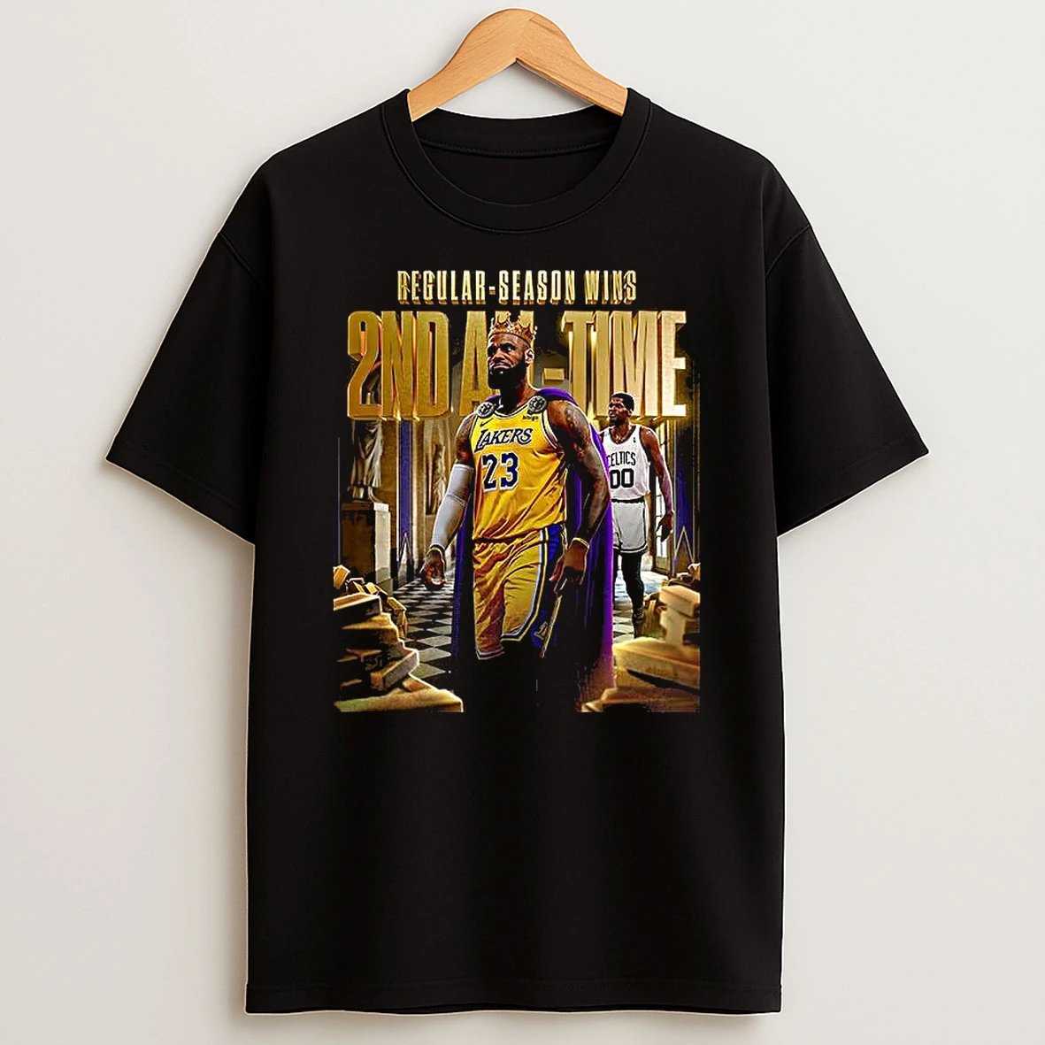 Lebron James Surpasses Regular Season Wins T Shirt