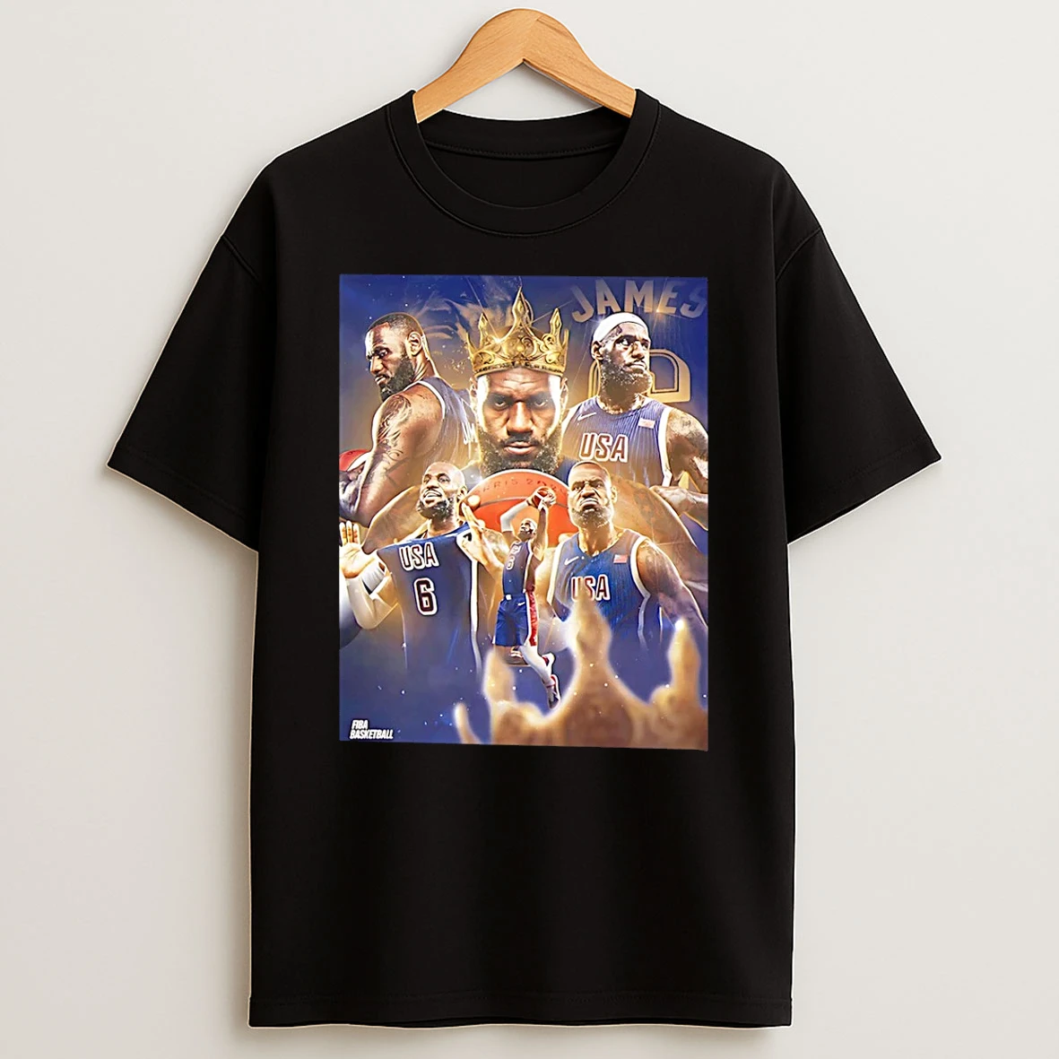 Lebron James The King Turns Los Angeles Lakers T Shirt