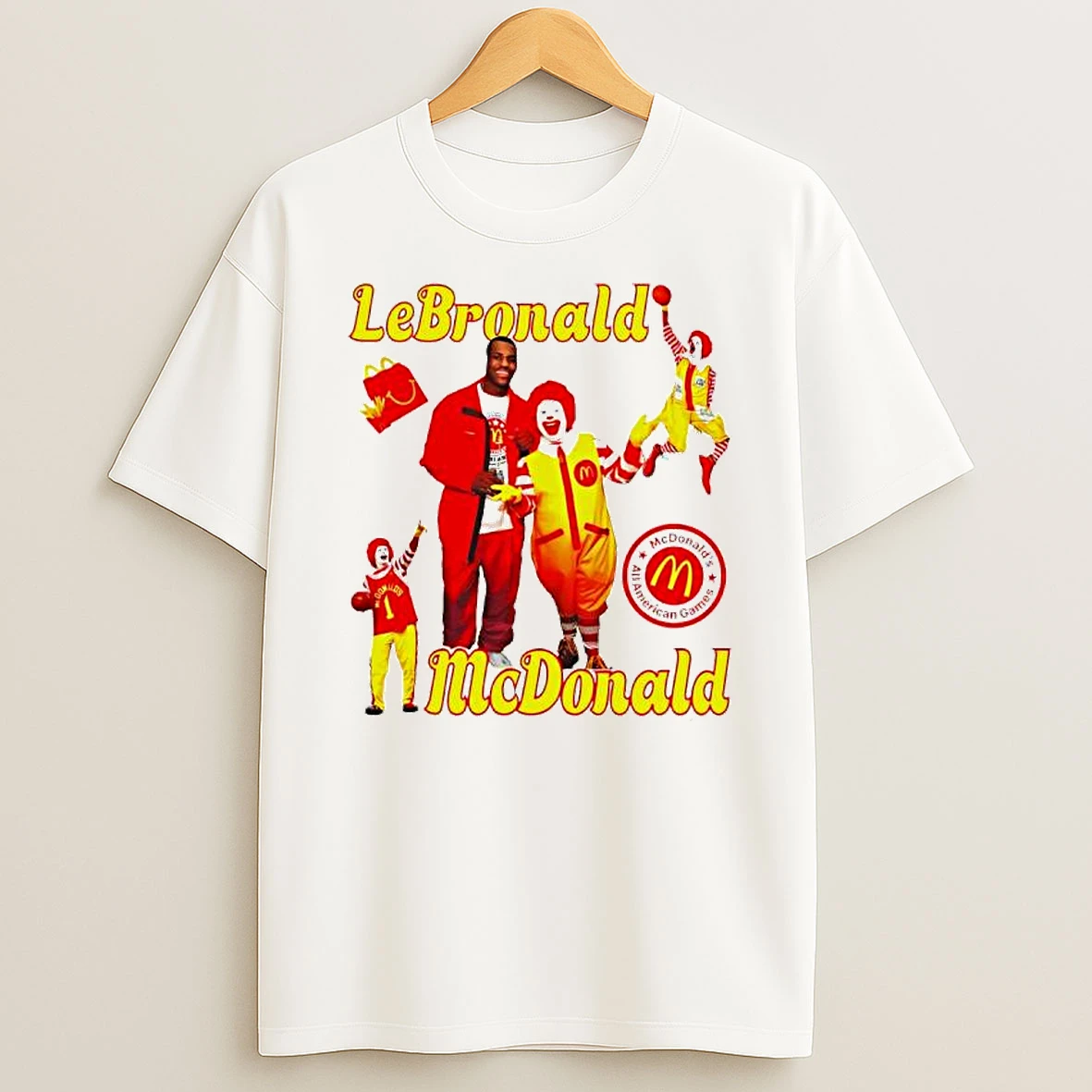 Lebronald Fast Food Mcdonald T Shirt