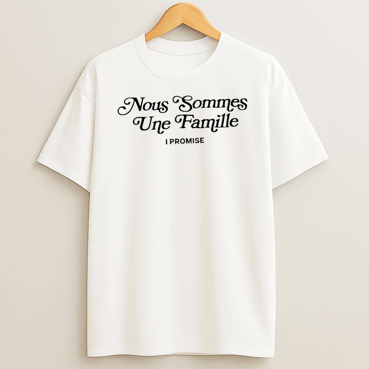 Lebron James Nous Sommes Une Famille I Promise T Shirt